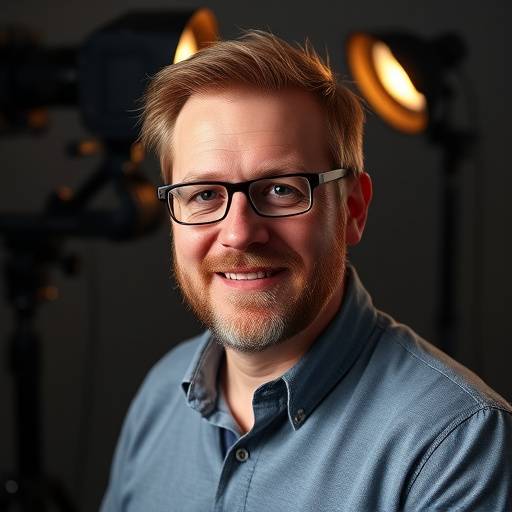 Portrait of Ben Carter, Director at Obsidian Films.