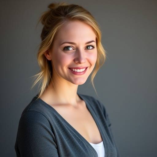 Portrait of Chloe Davis, Creative Director for Petal & Vine Designs.